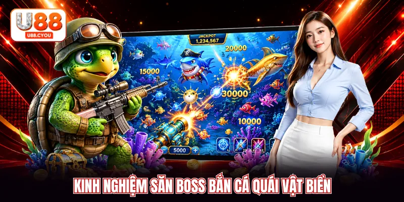 Kinh nghiệm săn boss bắn cá quái vật biển 